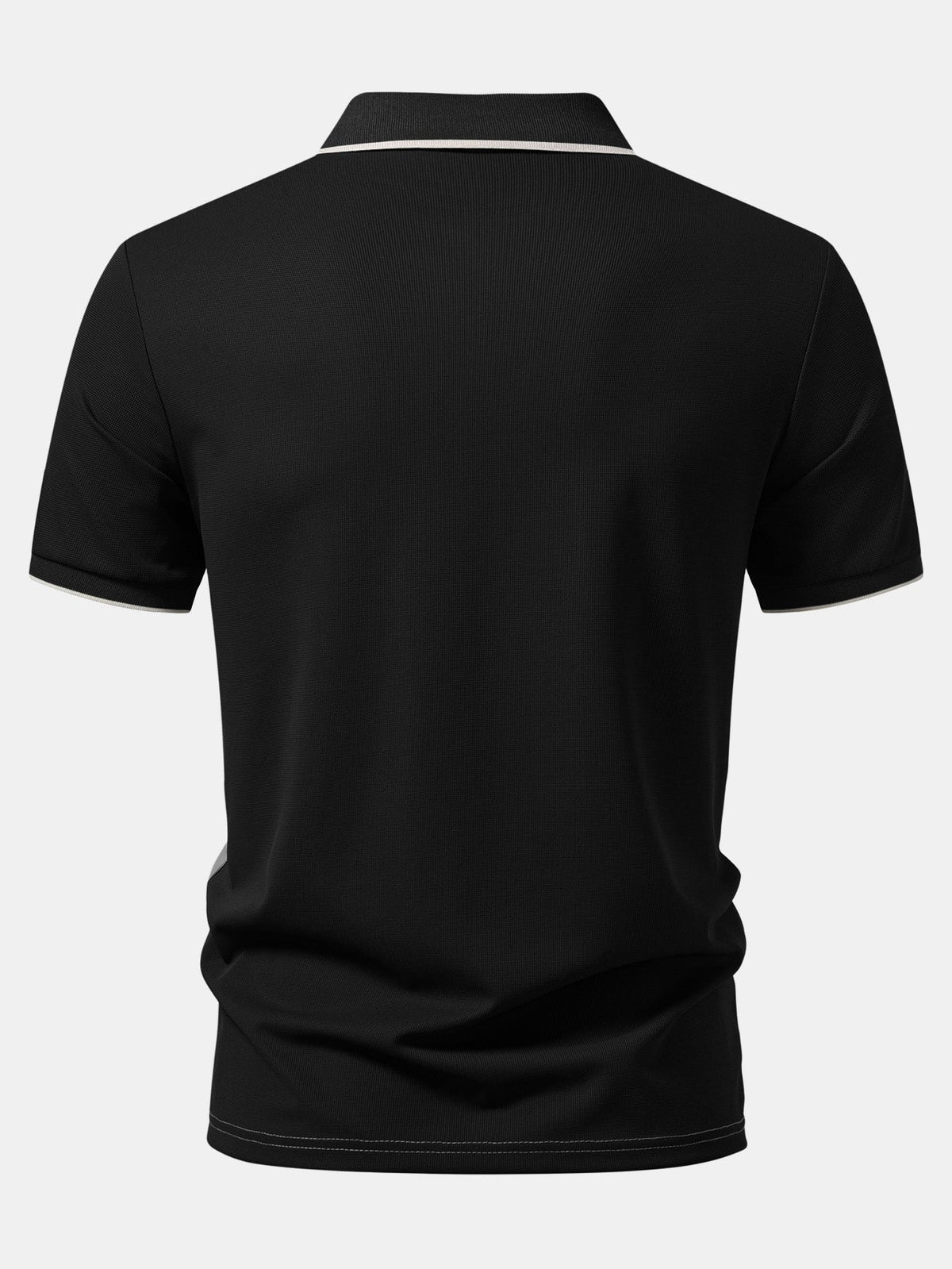 HENRY | Polo with zip neckline