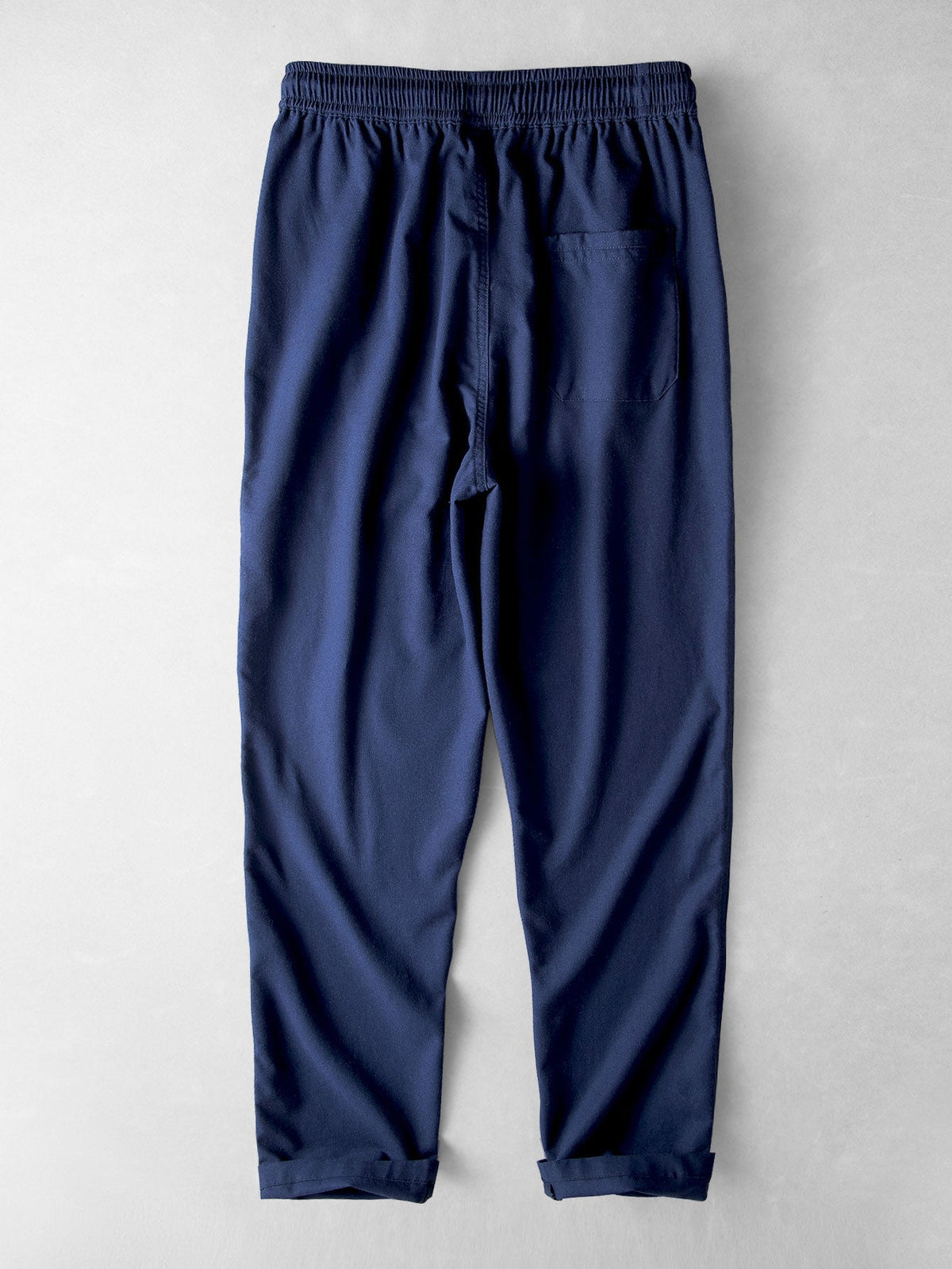 HARPER | Straight-leg pants with linen blend