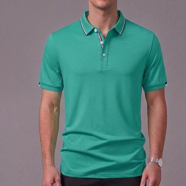 BENJAMIN | Polo with contrast collar
