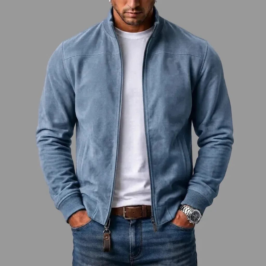 NOAH | Bomber jacket with stand collar