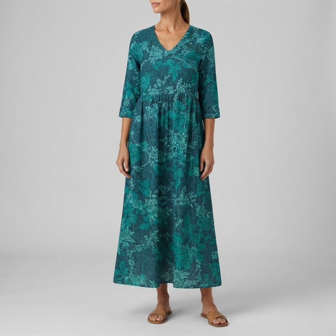 EMERY | Maxi dress with floral print