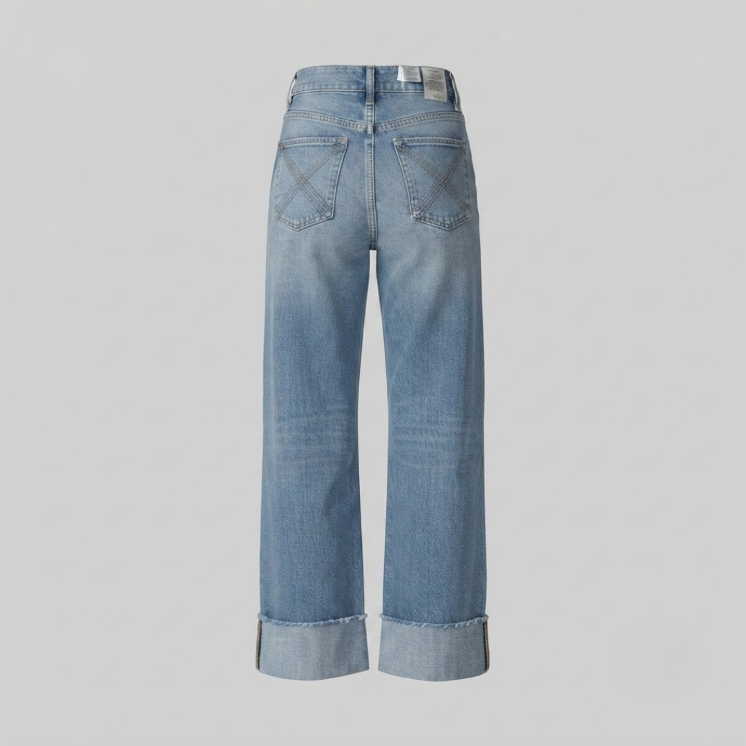 EVELYN | Wide-leg jeans with high waist