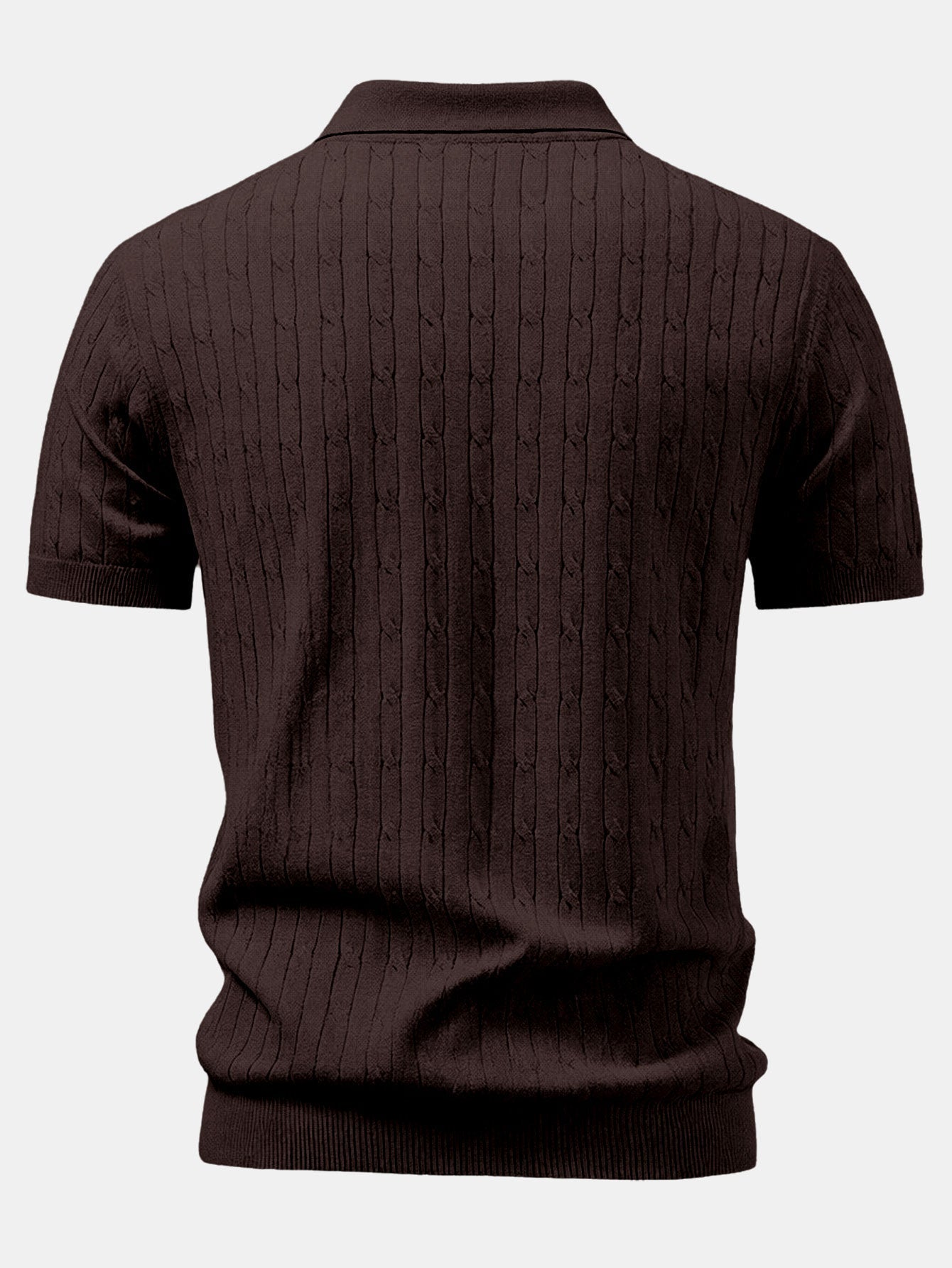 WYATT | Polo with zip collar