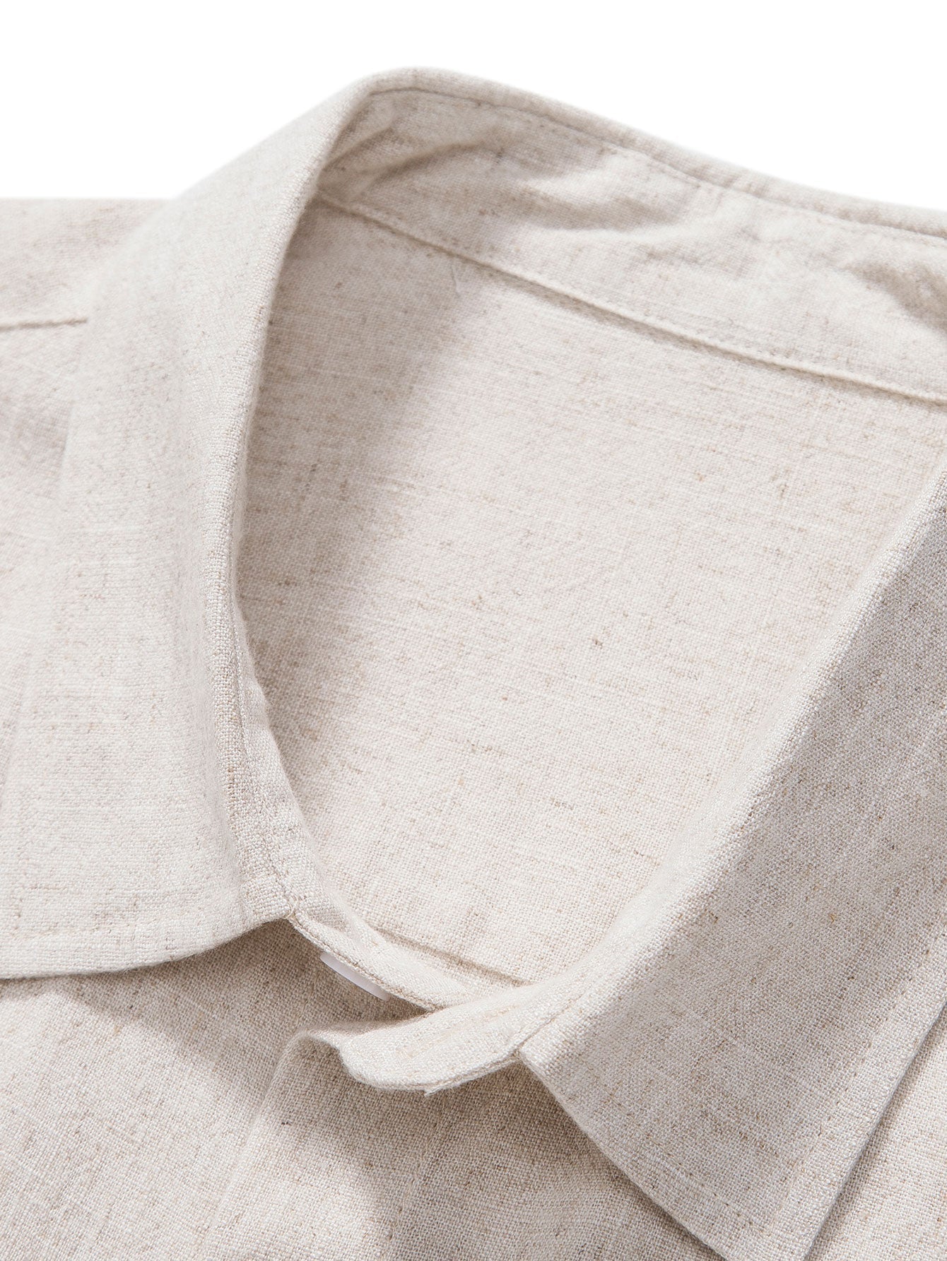 WYATT | Button shirt with linen-rayon blend