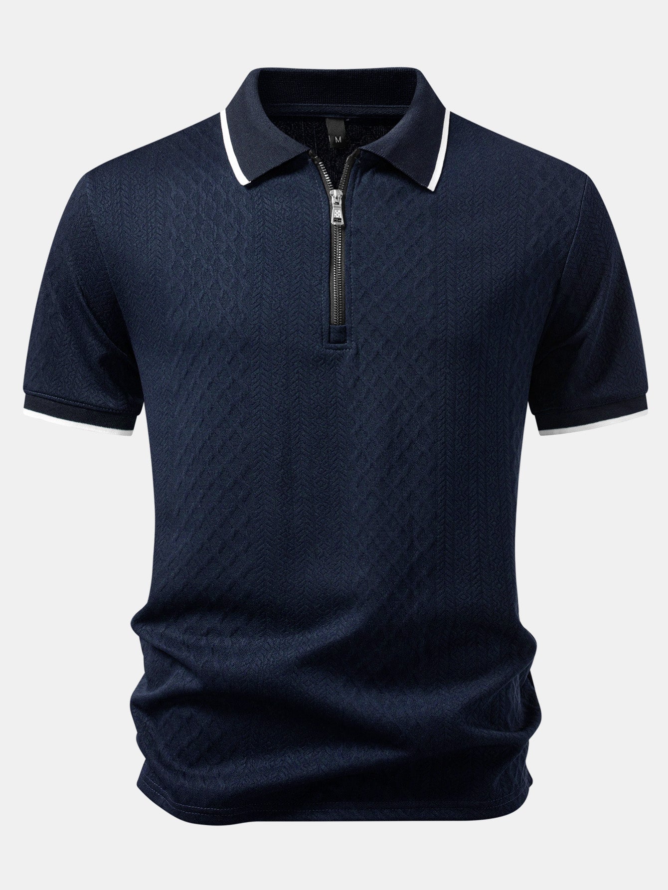 LUCAS | Polo with zip neckline