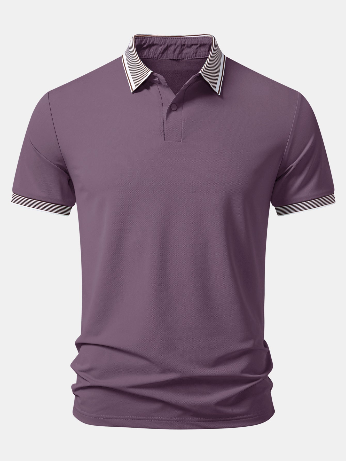 ELIJAH | Polo with contrast stripes