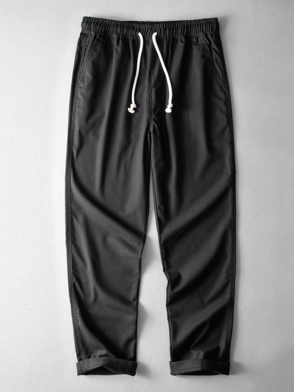 SOPHIA | Straight-leg pants with linen blend