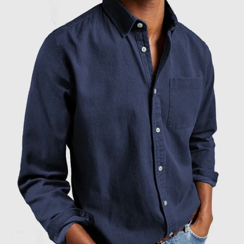 FLETCHER | Shirt with button-up front