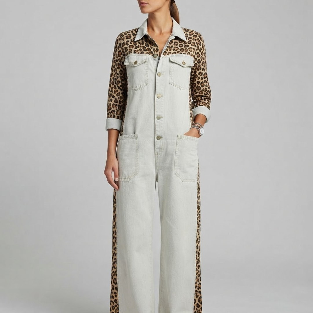 ZOE | Jumpsuit with shirt-inspired silhouette
