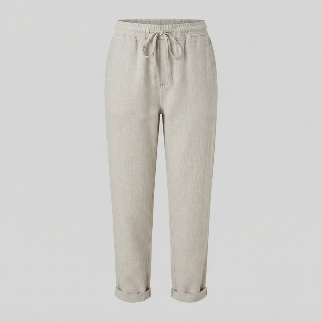 JANELLE | Relaxed pants with wide-leg cut