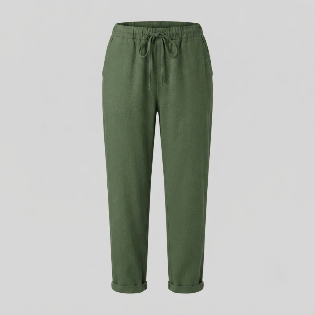 JANELLE | Relaxed pants with wide-leg cut