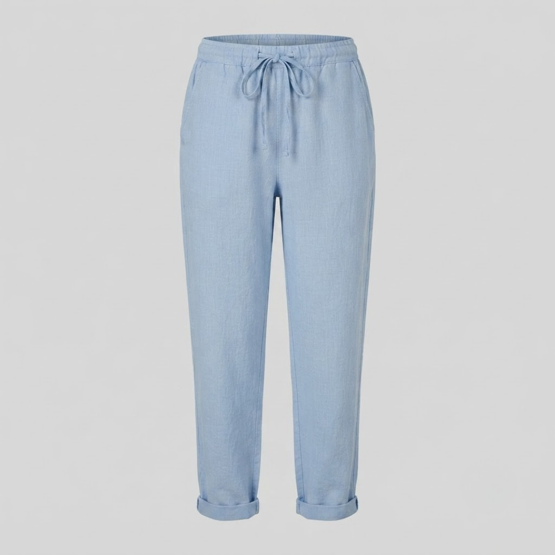 JANELLE | Relaxed pants with wide-leg cut