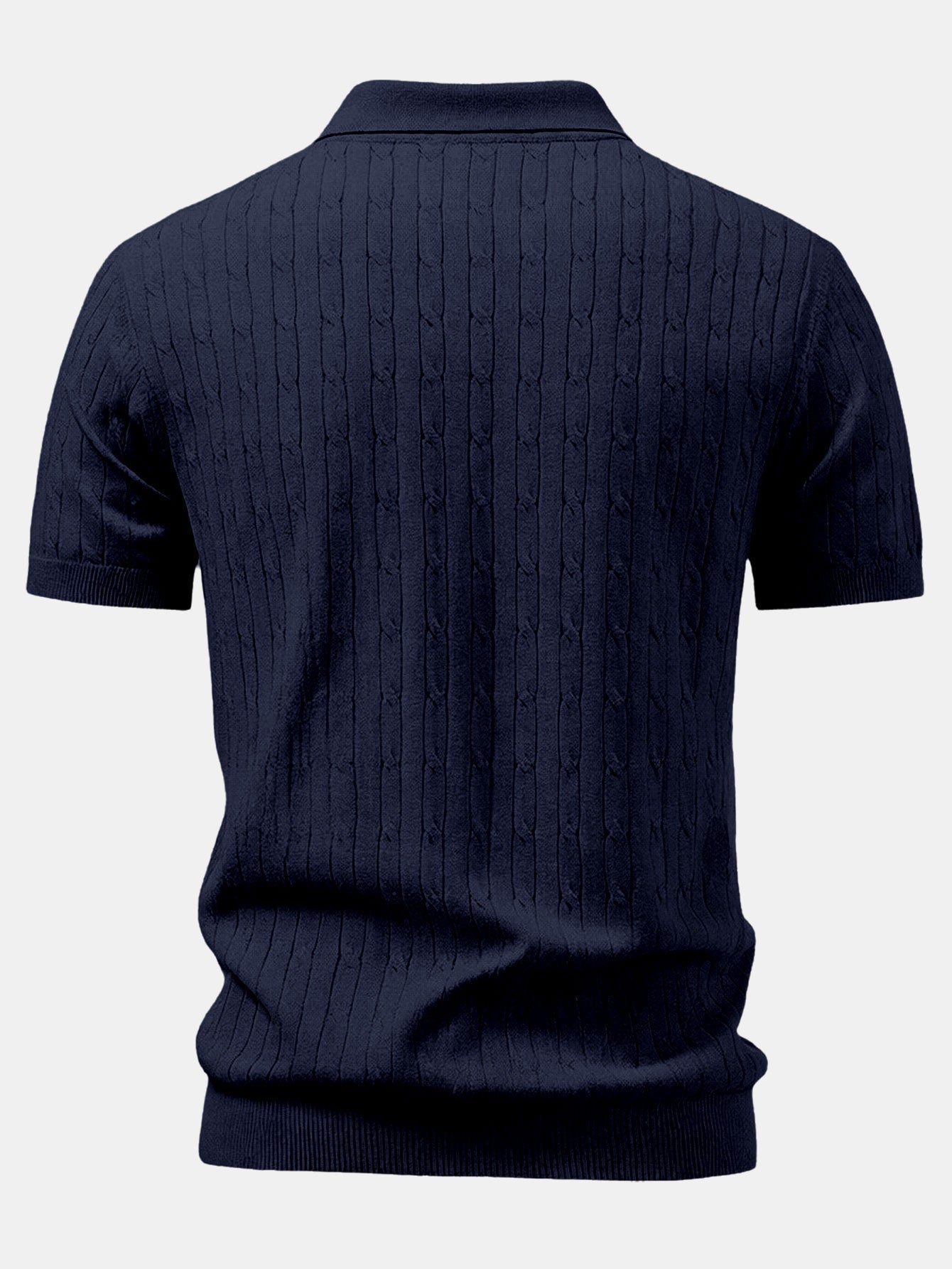 WYATT | Polo with zip collar