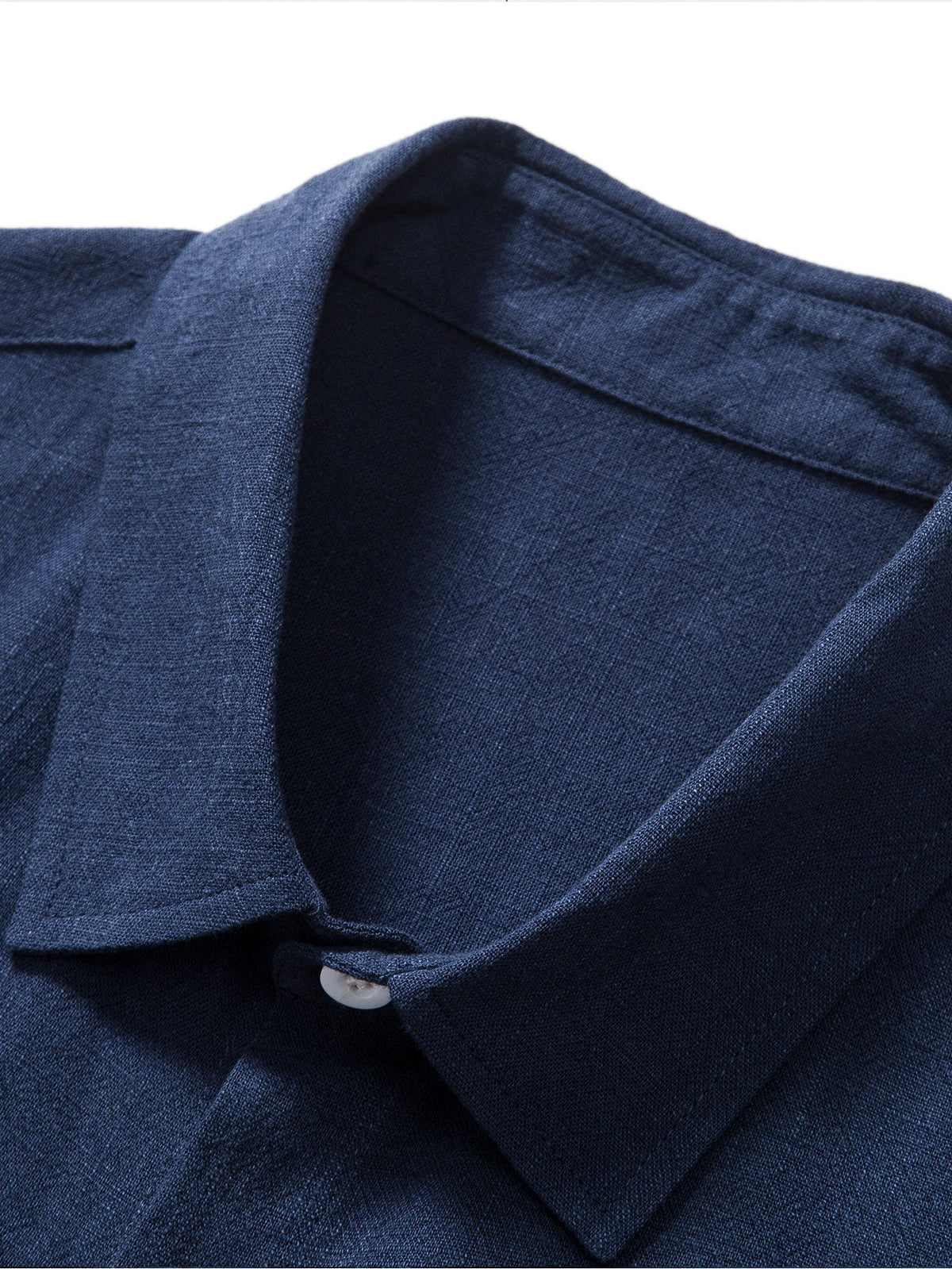 WYATT | Button shirt with linen-rayon blend