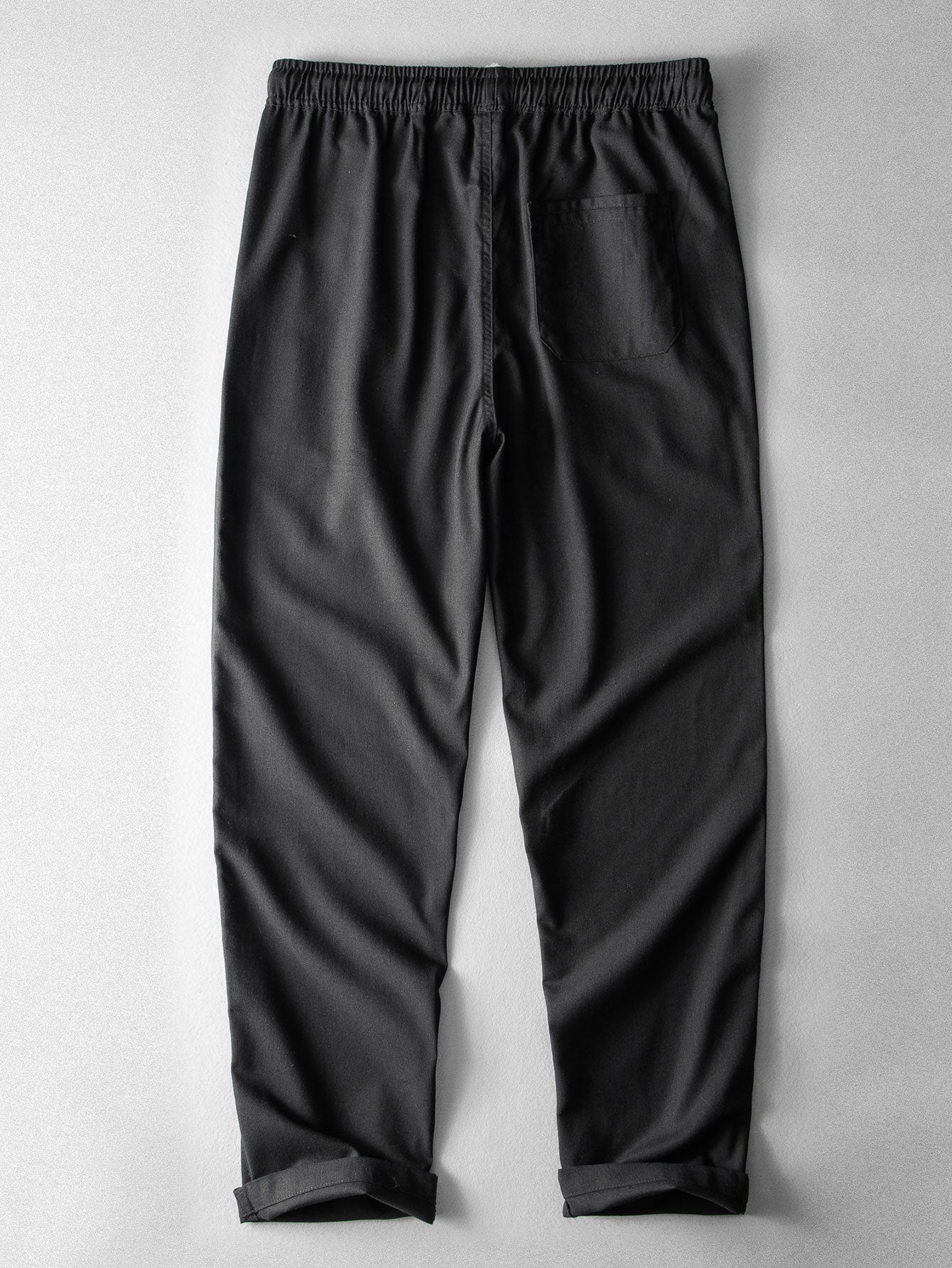 SOPHIA | Straight-leg pants with linen blend