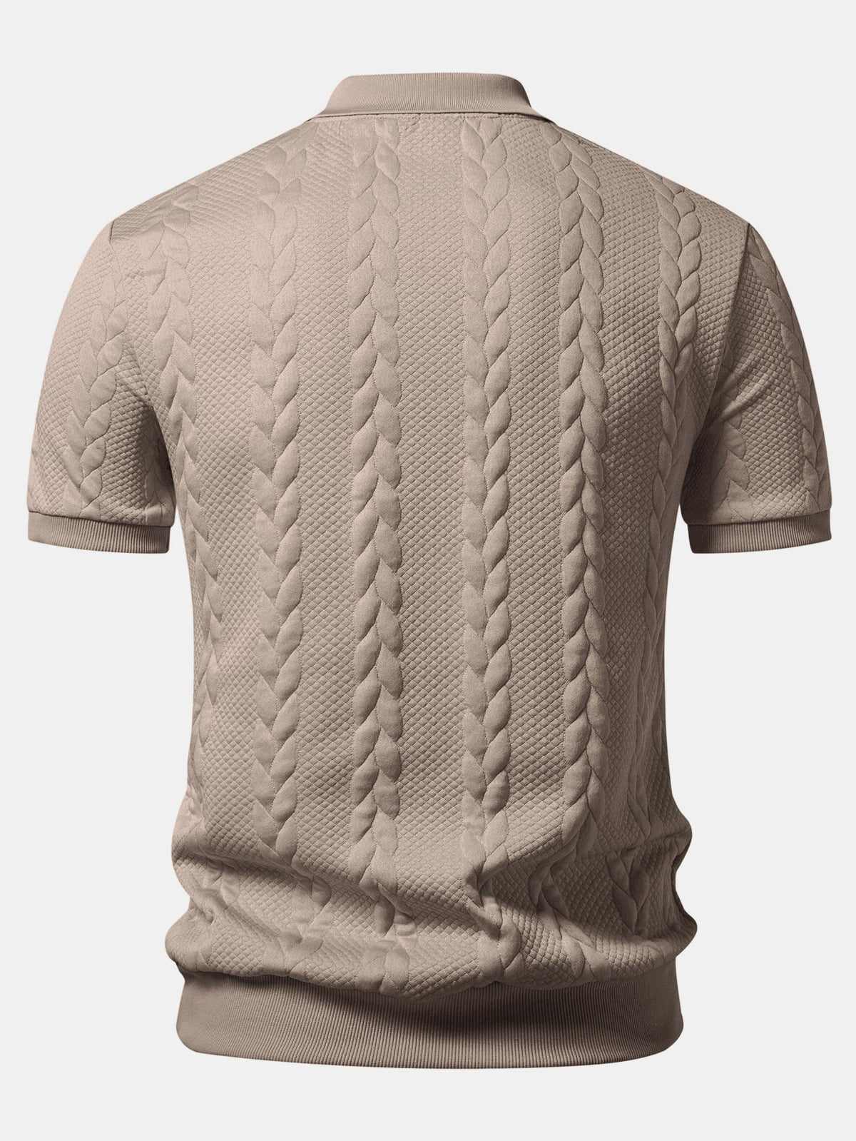 MADISON | Polo with V-neck