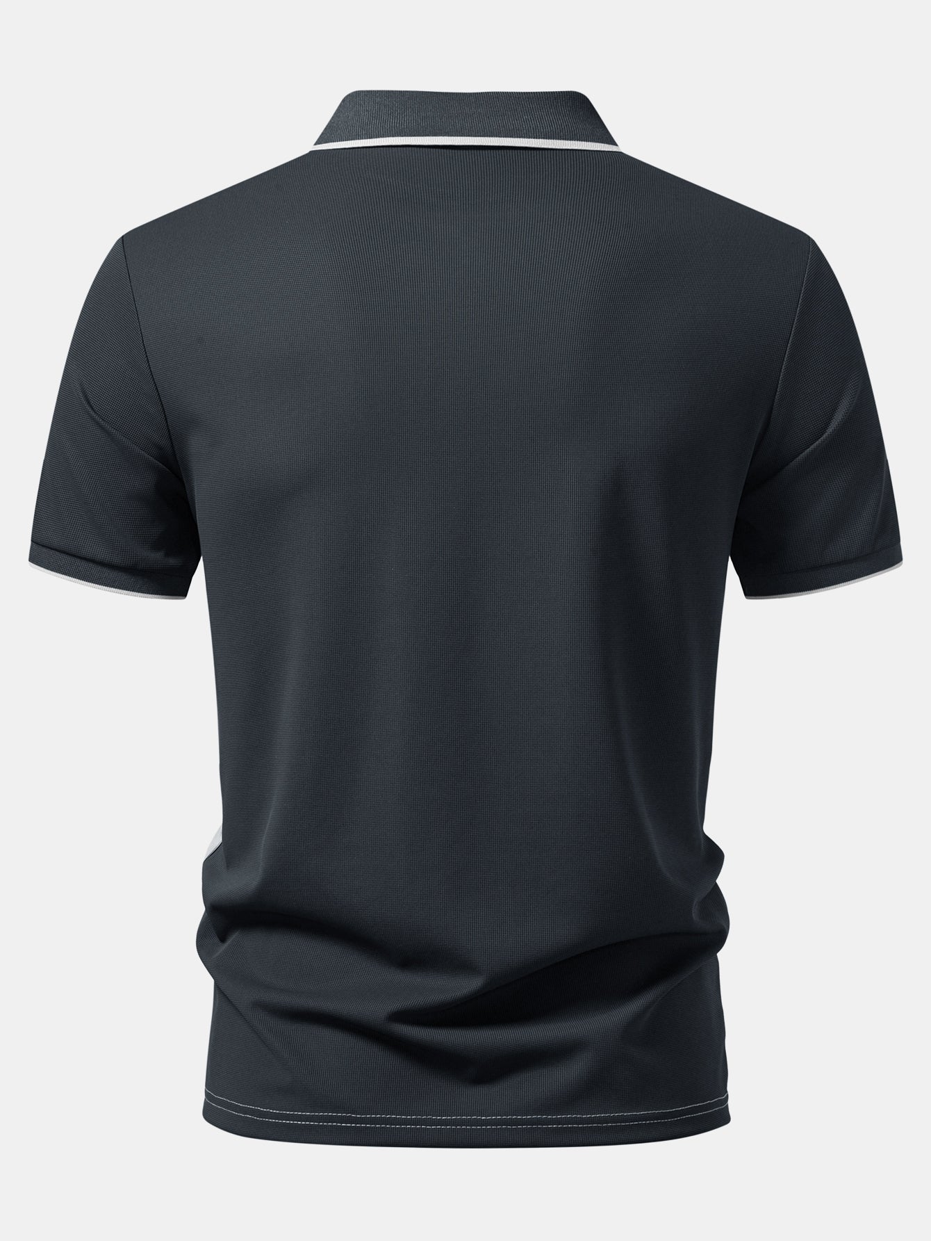 HENRY | Polo with zip neckline