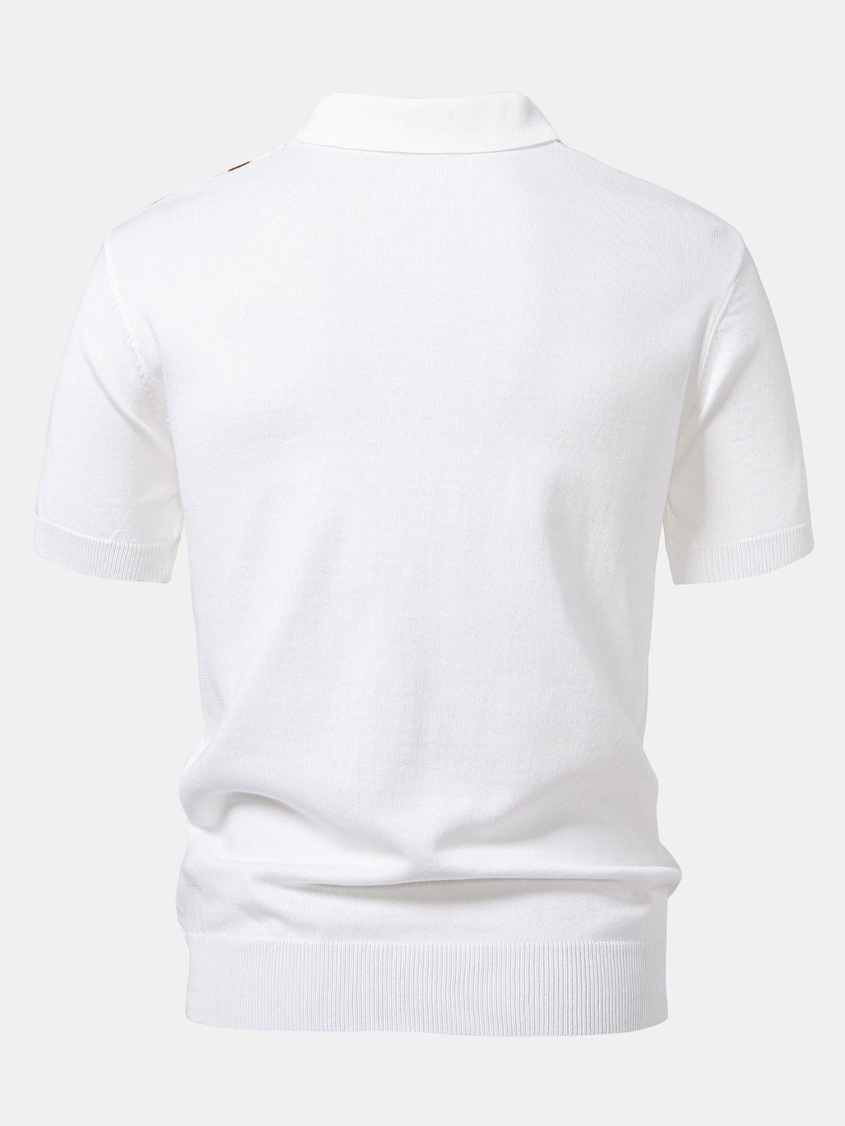 ETHAN | Knit polo with quarter-zip