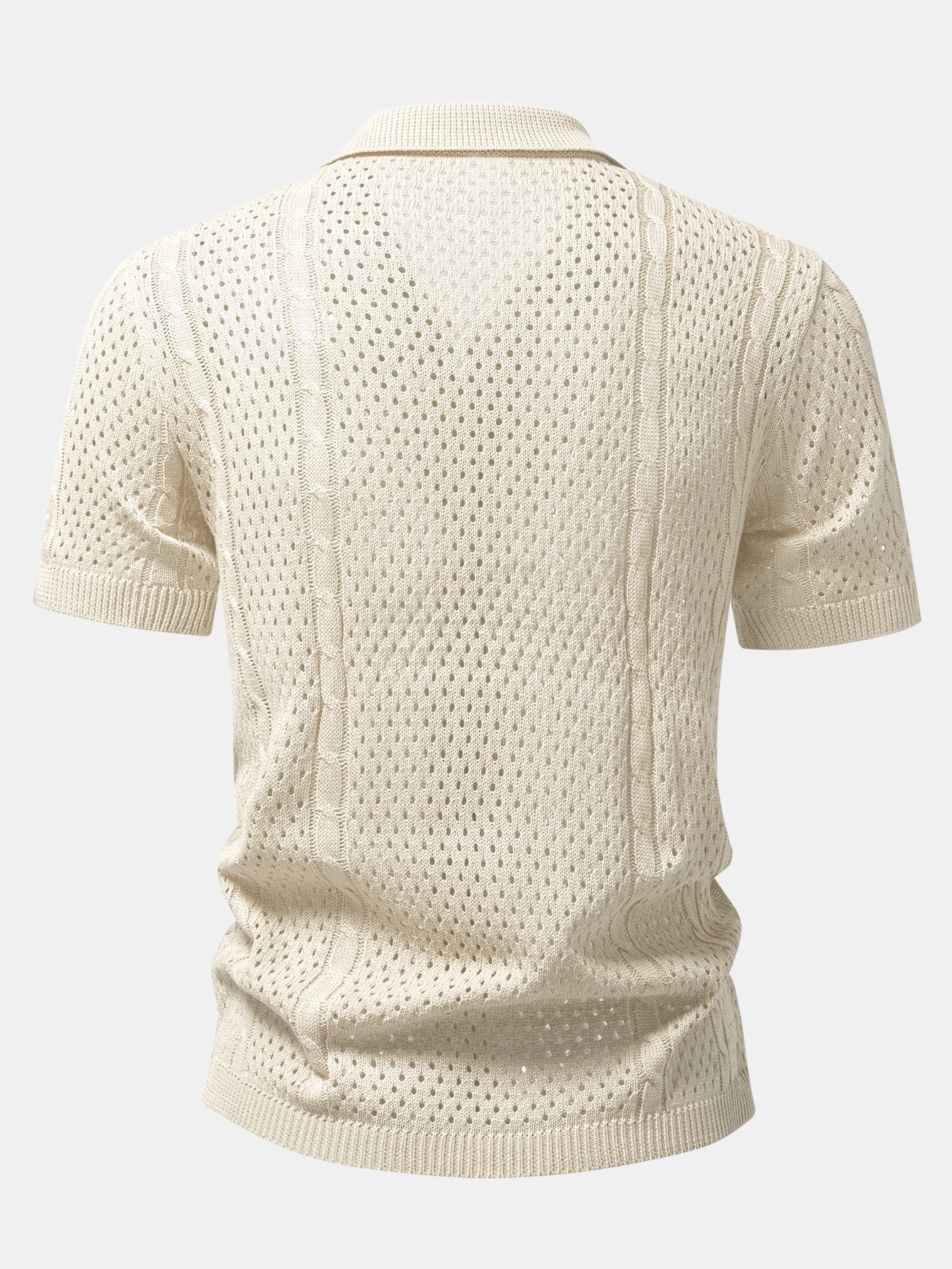 JACKSON | Open-knit shirt with relaxed fit