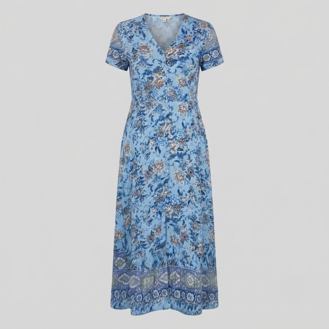 WIENA | Midi dress with floral print