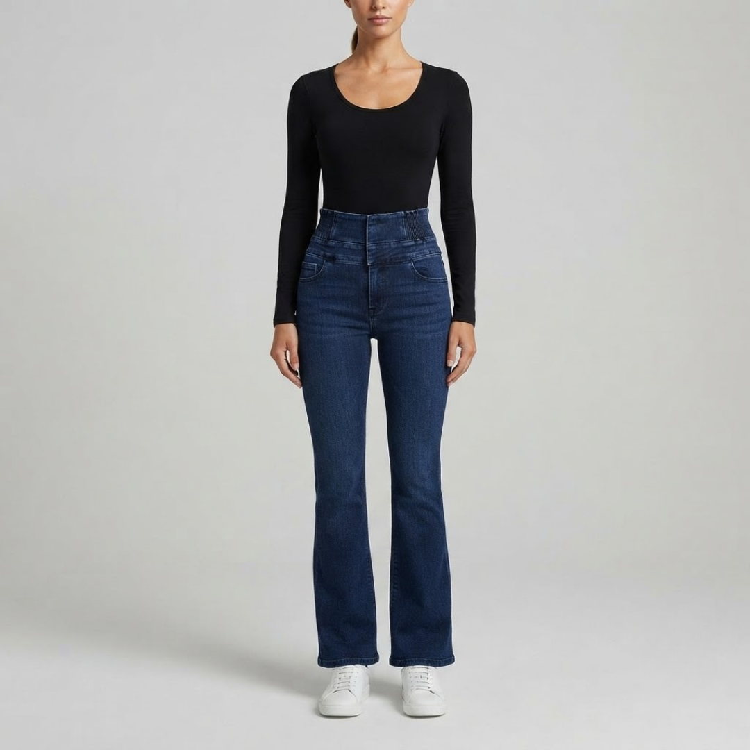 GRACE | High-waisted flare jeans