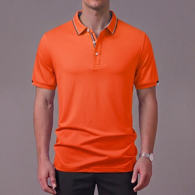 BENJAMIN | Polo with contrast collar