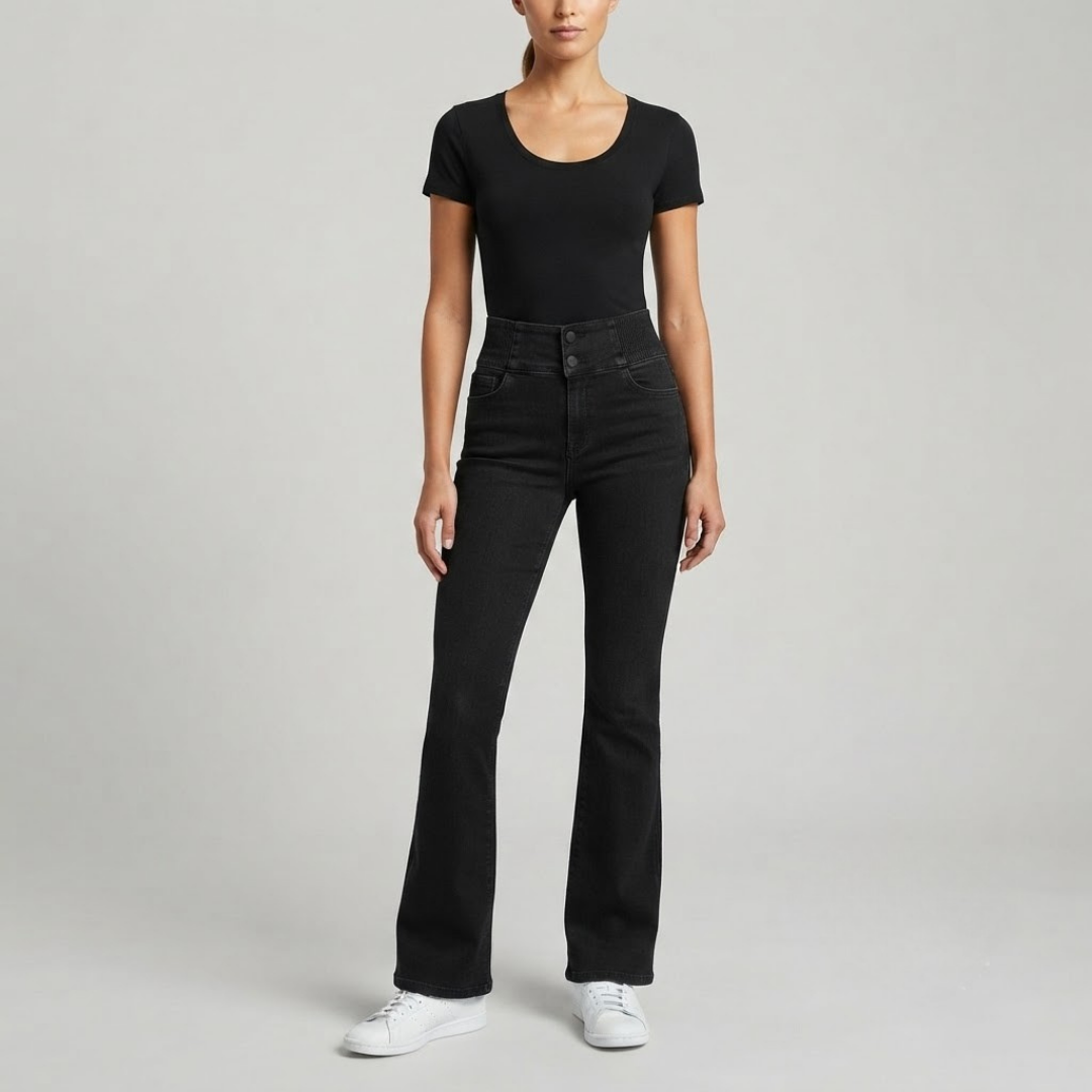 GRACE | High-waisted flare jeans
