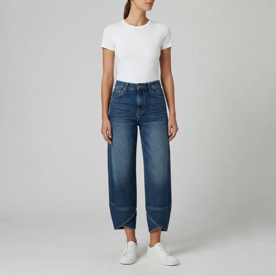ELLA | Pants with cross print