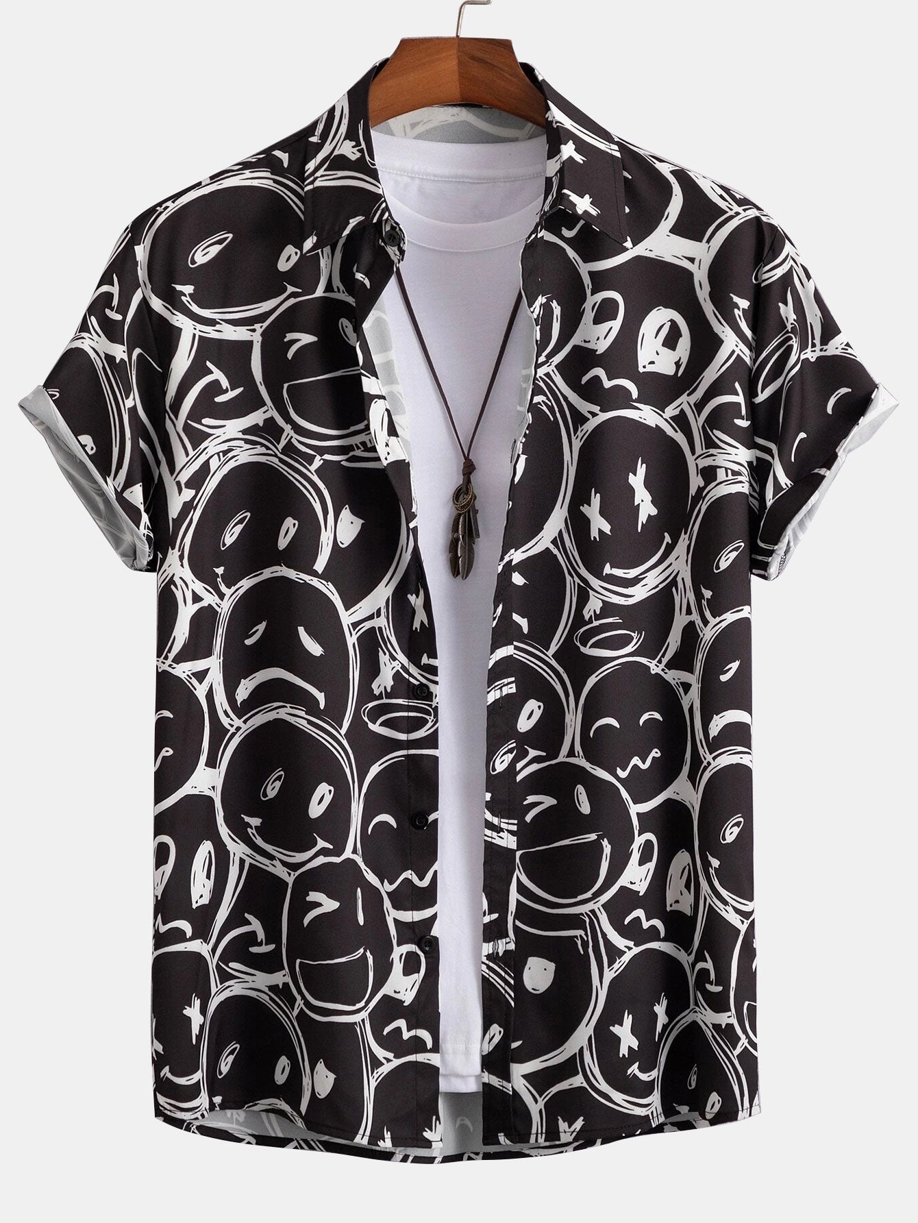 GRACE | Shirt with smiley print