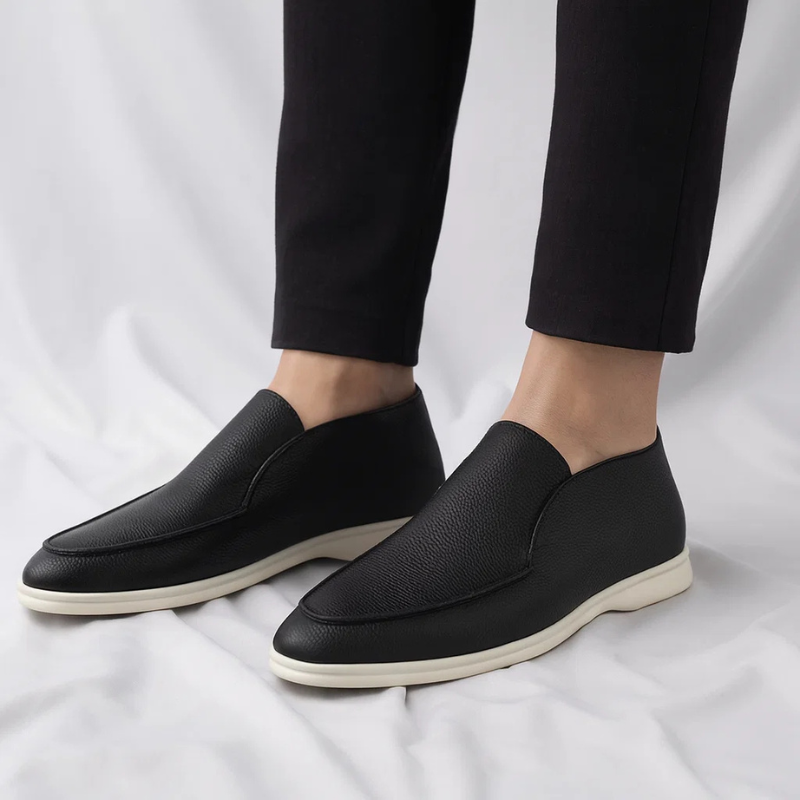 JASPER | Slip-on loafer with elasticated inserts