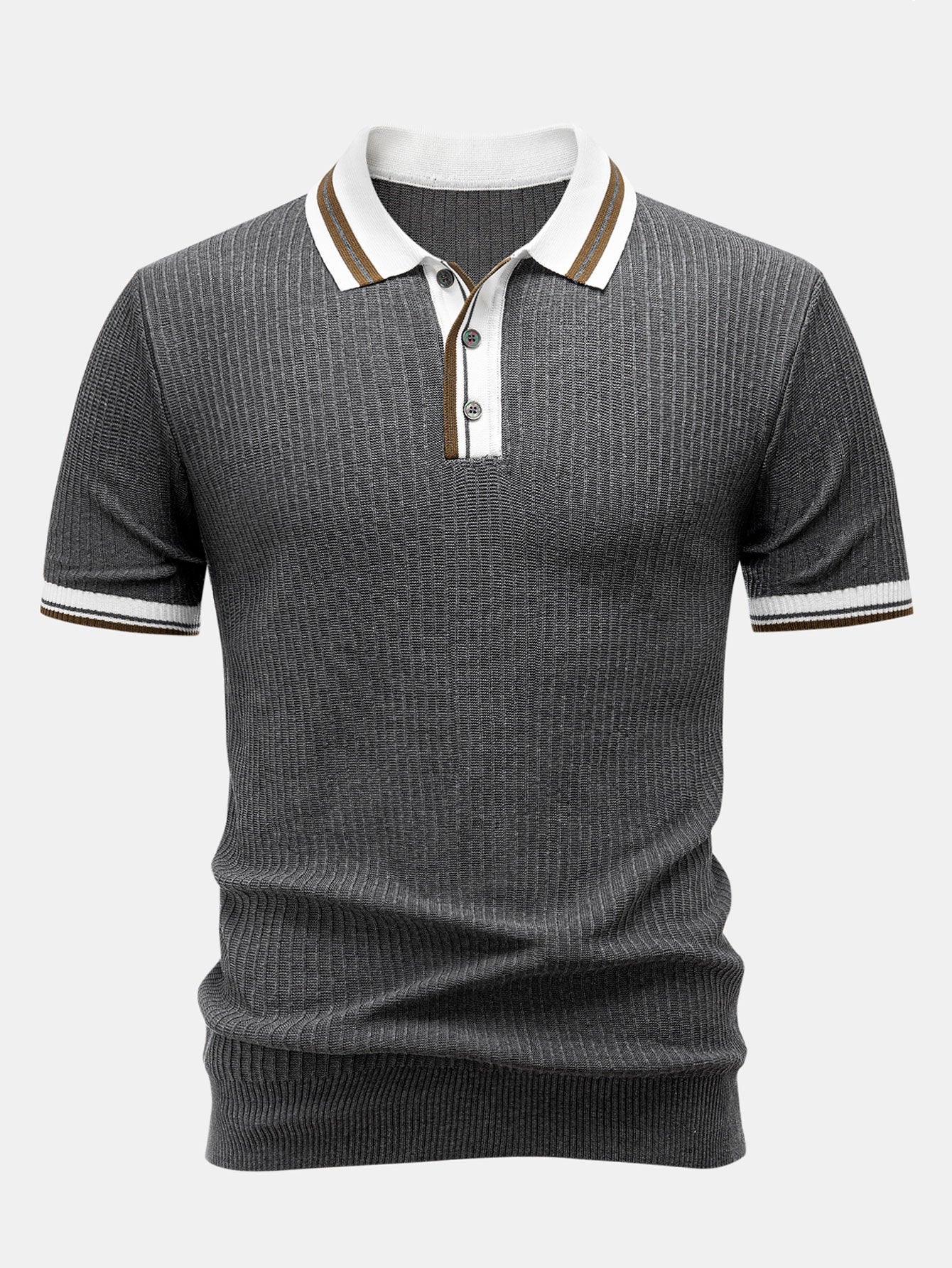 JAMES | Polo with contrast piping