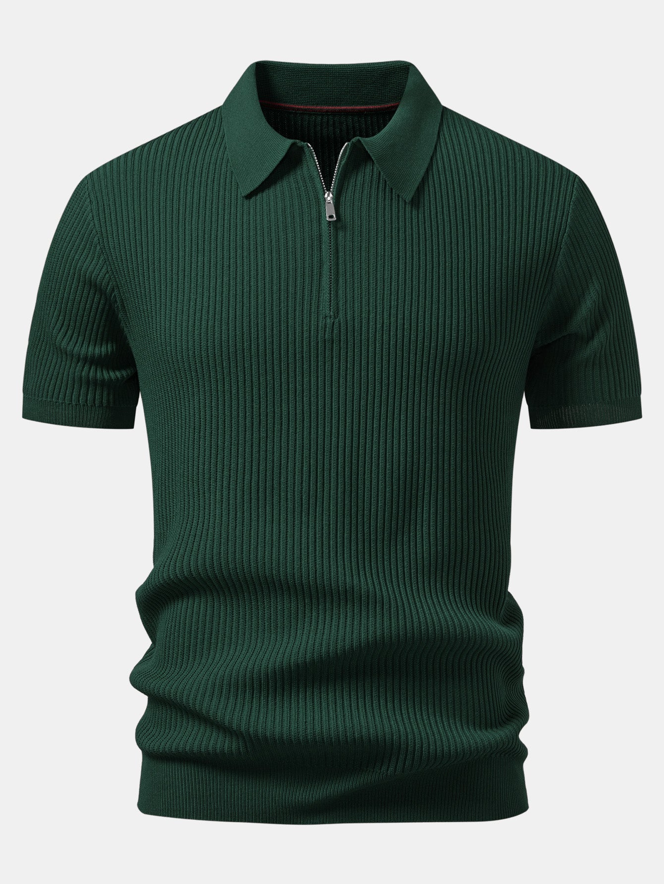 SIENNA | Polo with zip neckline