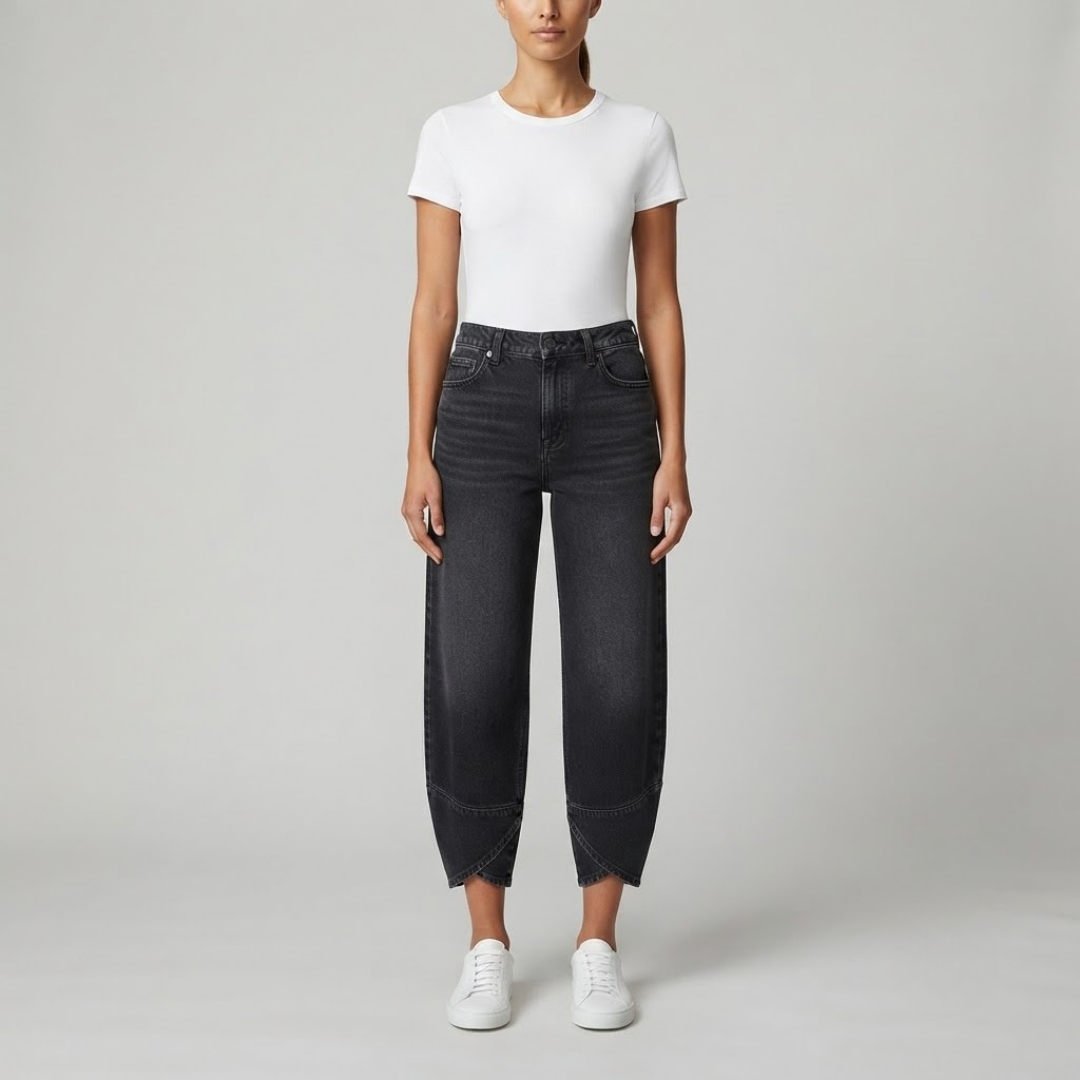 ELLA | Pants with cross print