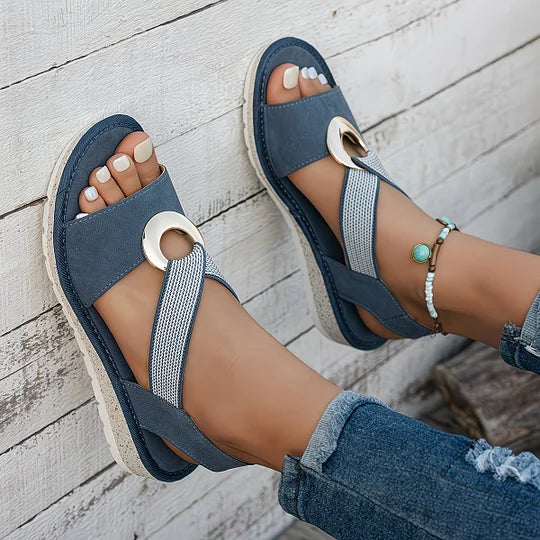 AMELIA | Slip-on sandal with cushioned sole