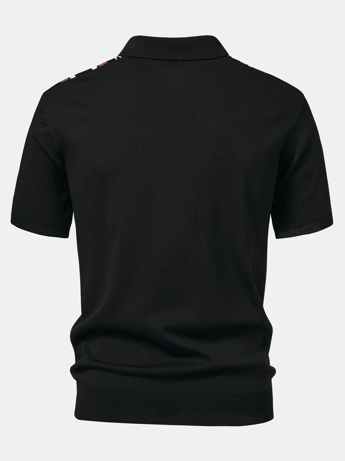 ETHAN | Knit polo with quarter-zip
