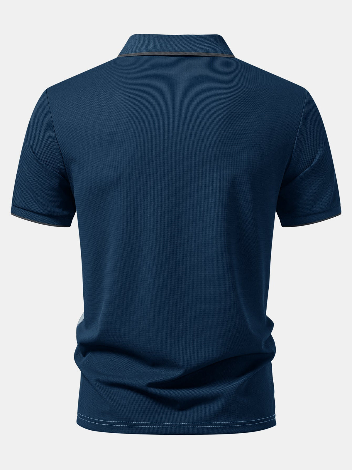 HENRY | Polo with zip neckline
