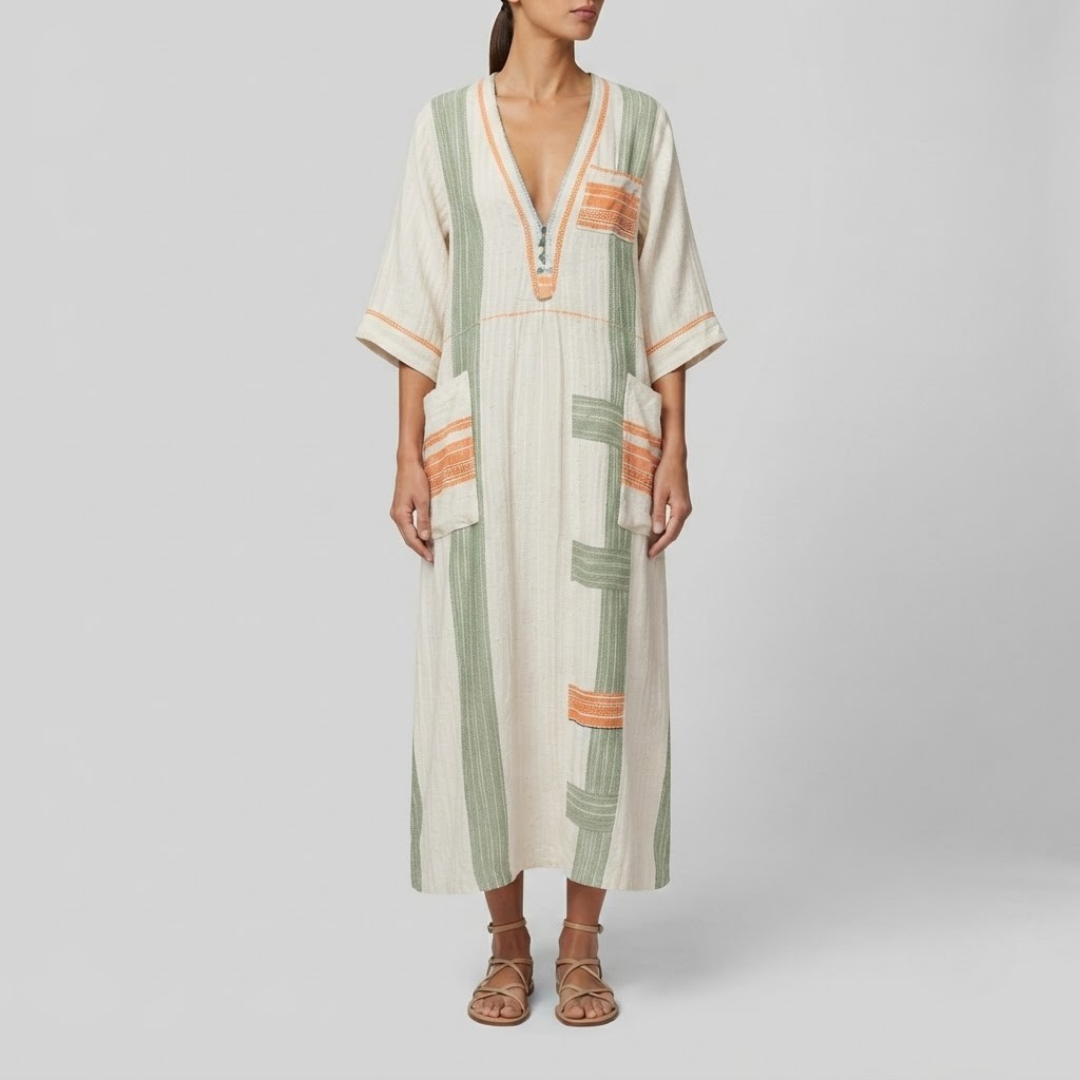 VERA | Maxi dress with flowing silhouette
