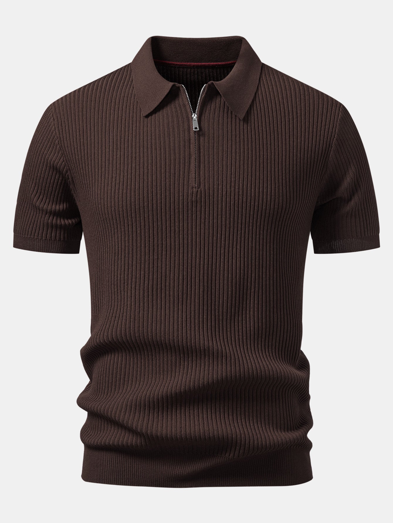 SIENNA | Polo with zip neckline