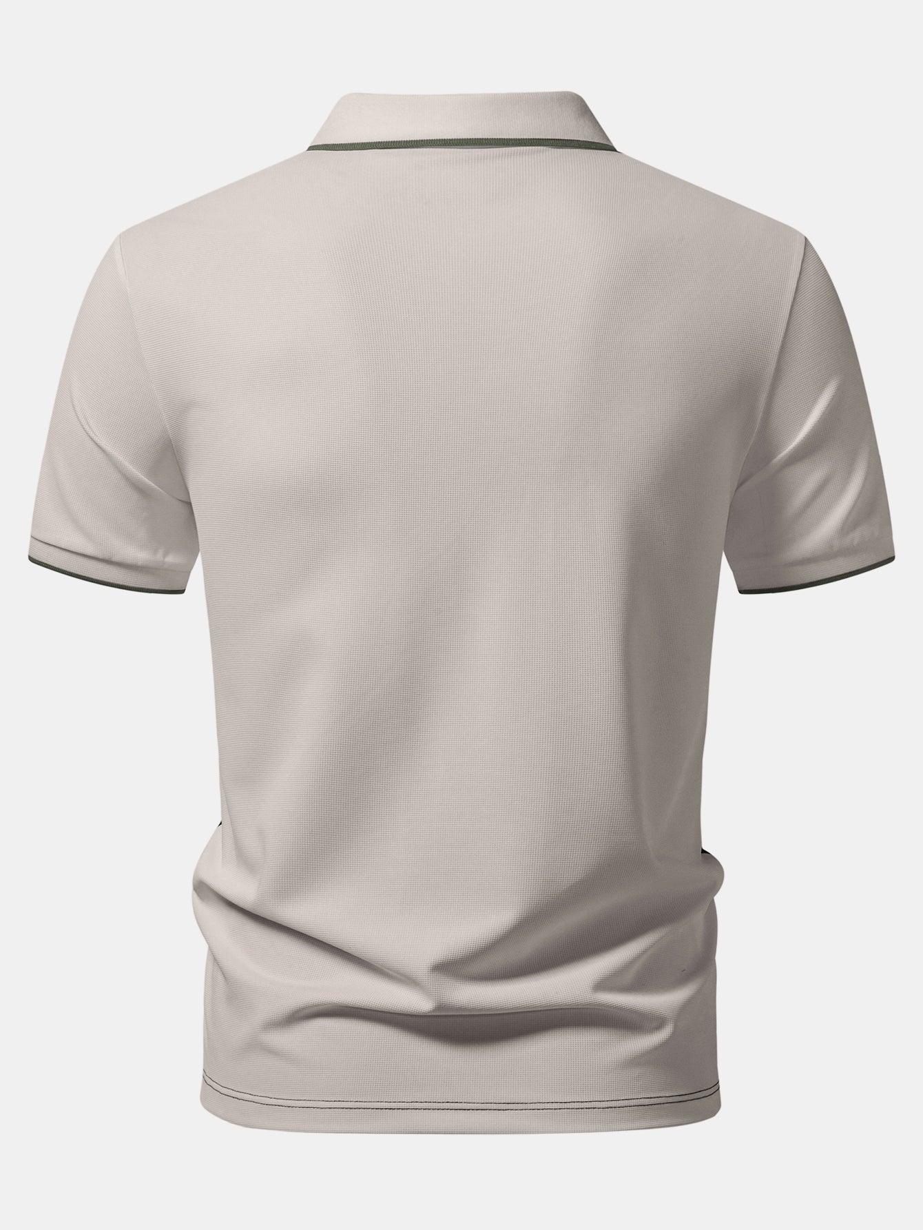 HENRY | Polo with zip neckline