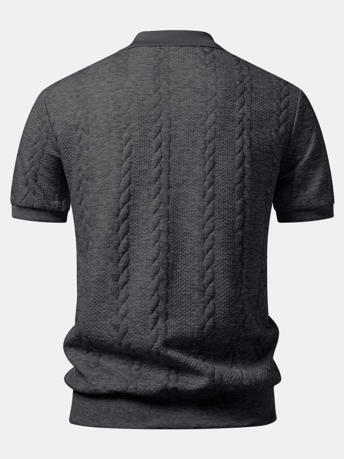 MADISON | Polo with V-neck