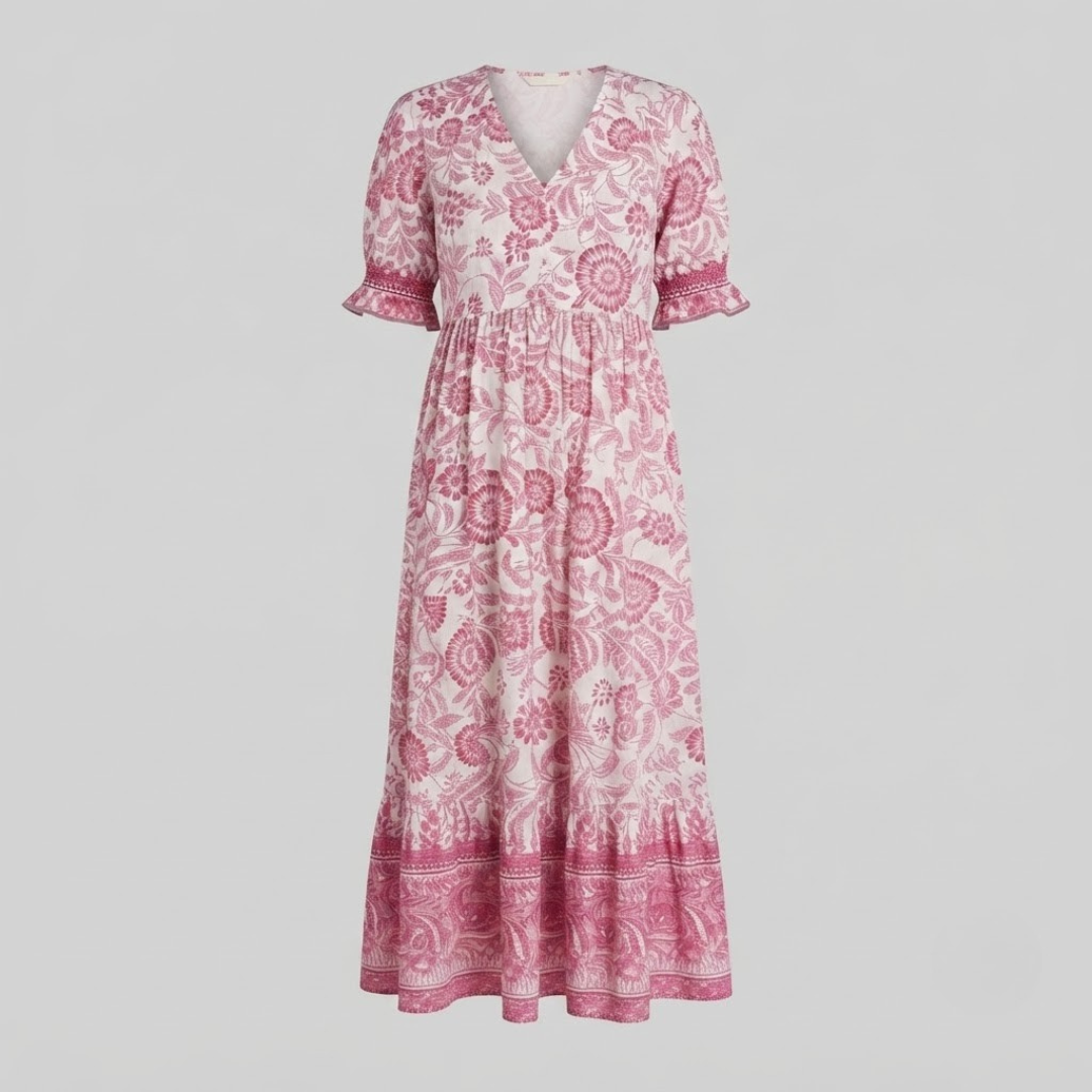 DANNA | Maxi dress with floral print