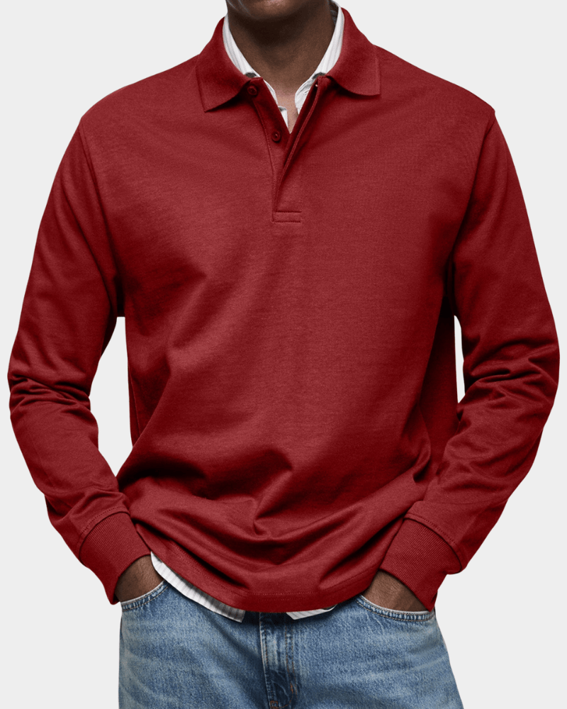 ELIJAH | Polo shirt with structured collar