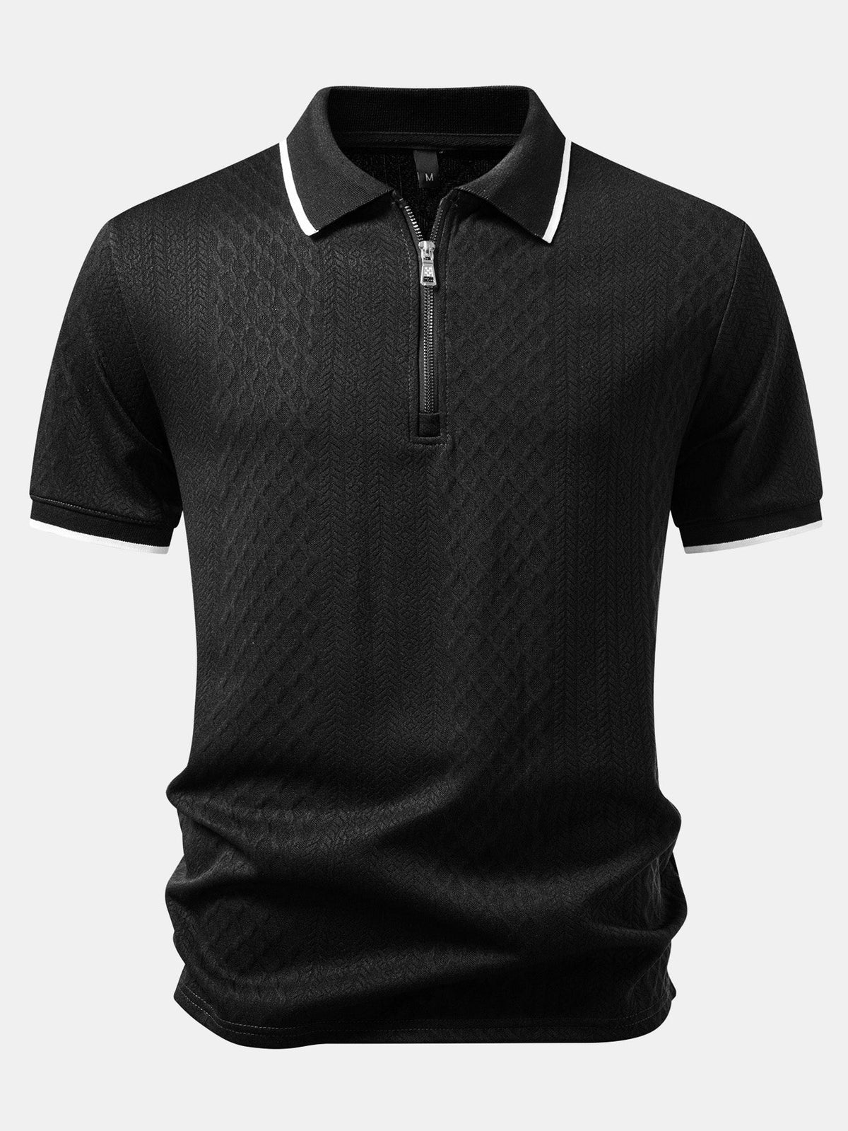 LUCAS | Polo with zip neckline