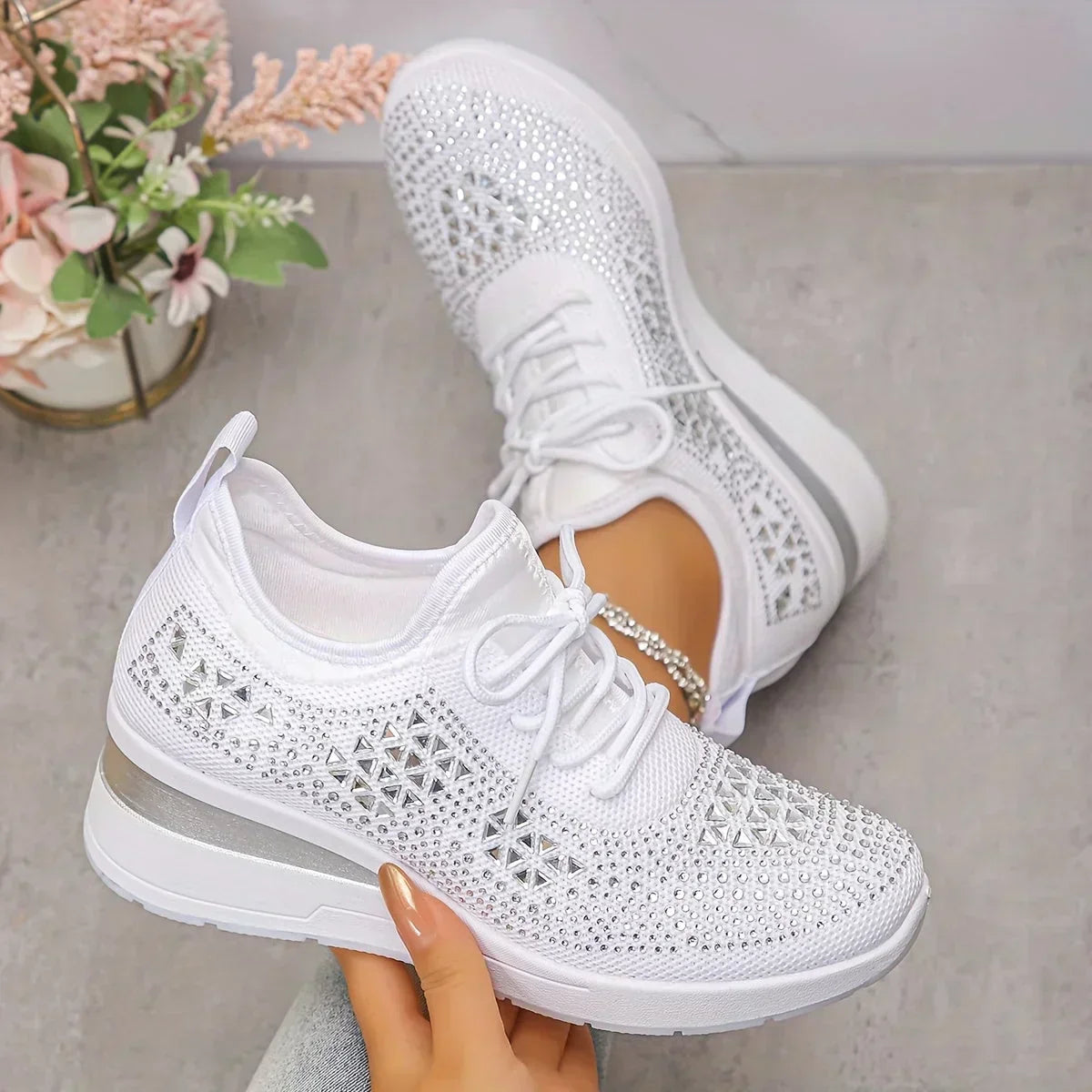 BONNIE | Sneakers with sparkling details