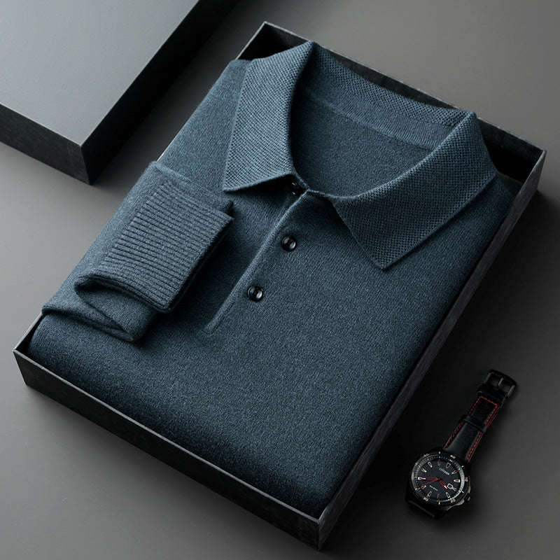 LEO | Knit sweater with ribbed cuffs