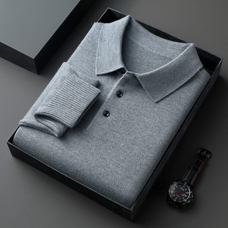 LEO | Knit sweater with ribbed cuffs