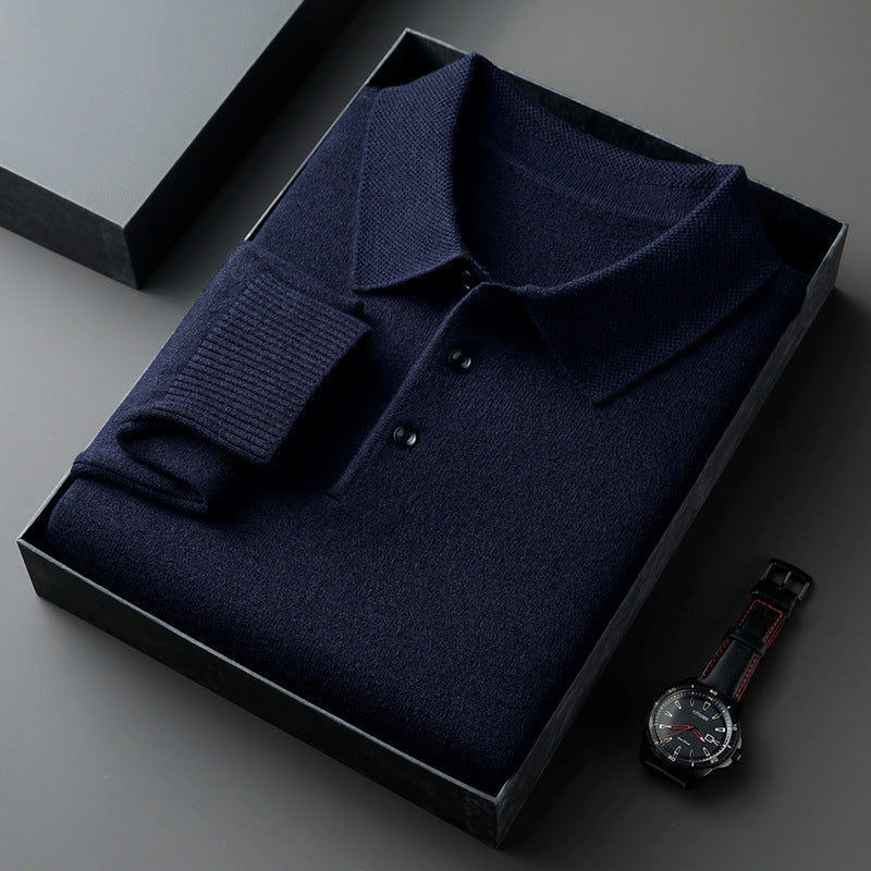 LEO | Knit sweater with ribbed cuffs