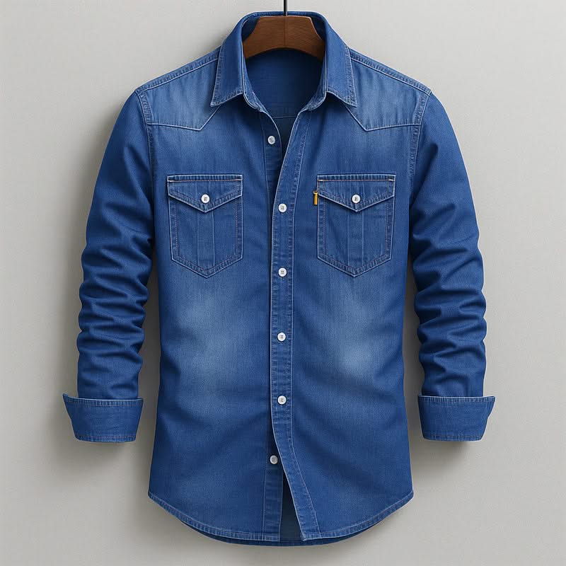 AXEL | Shirt with flap chest pockets