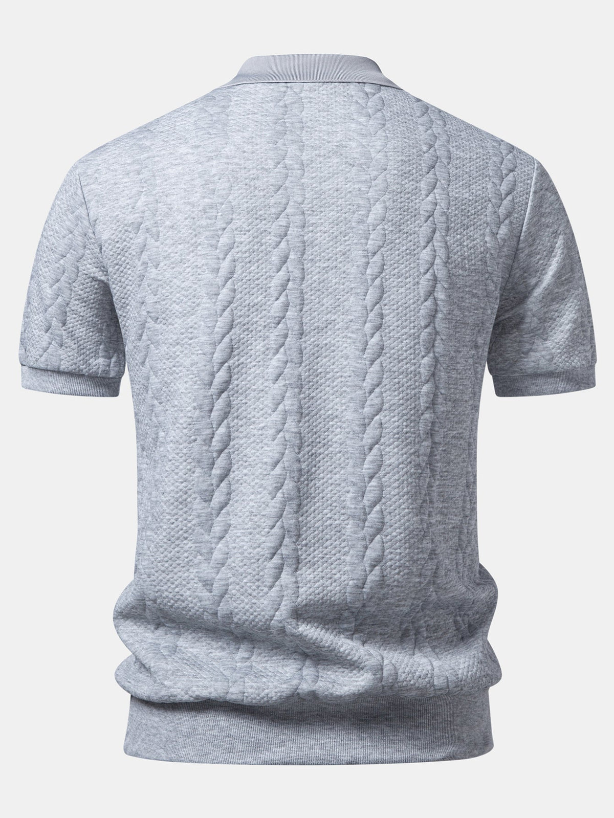 MADISON | Polo with V-neck