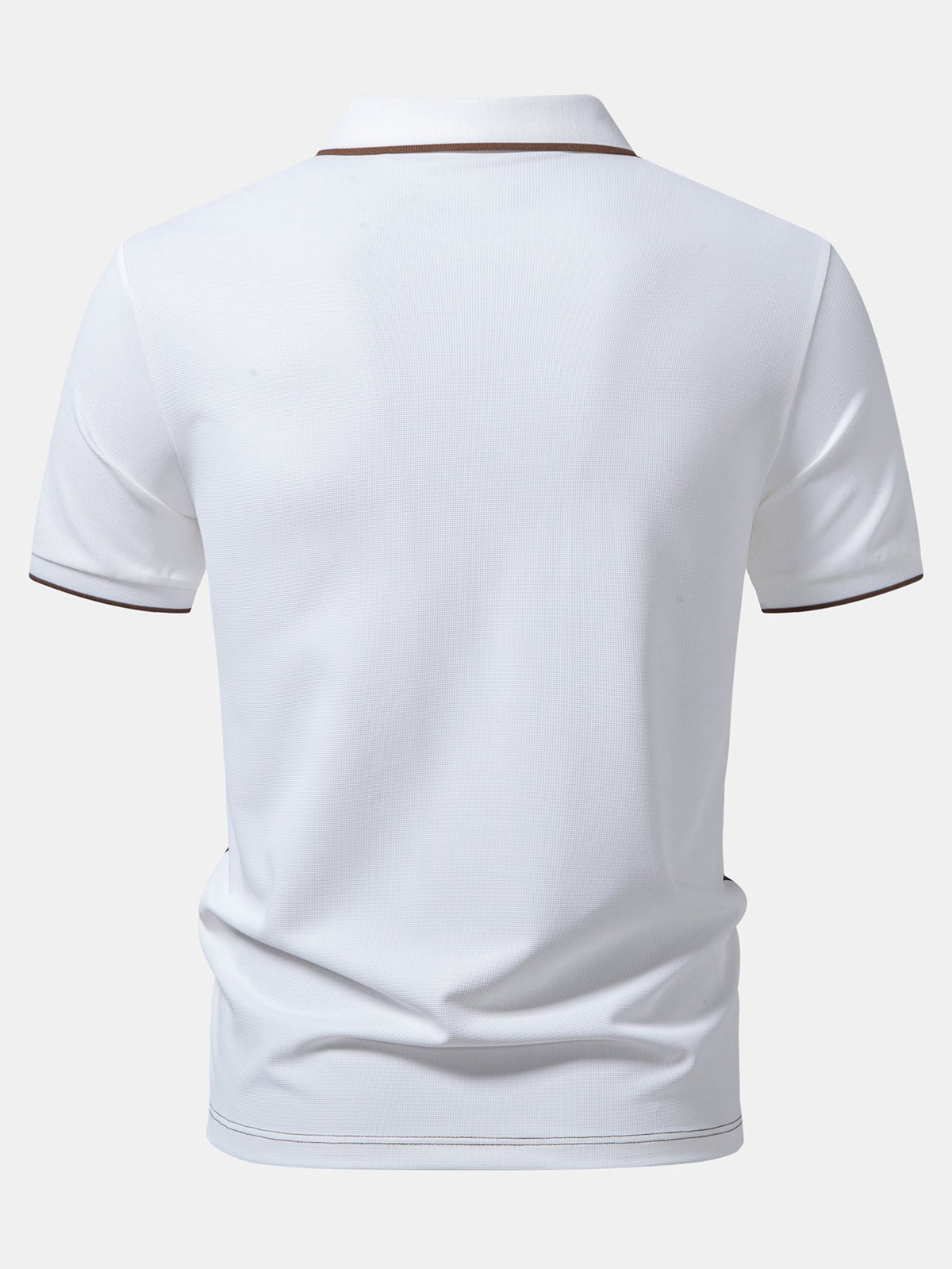 HENRY | Polo with zip neckline